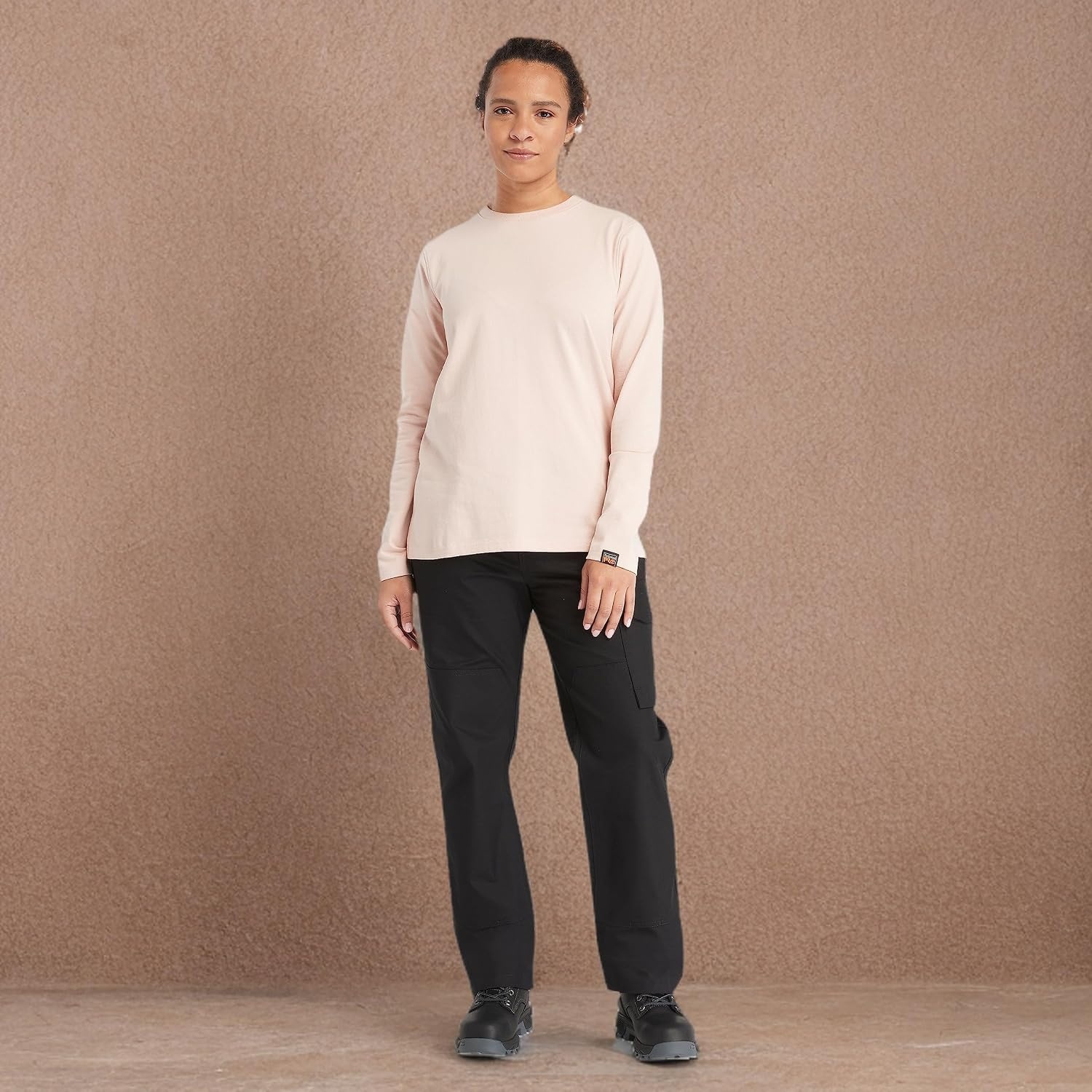 Timberland PRO Women’s Core Long Sleeve T-Shirt(Cameo Rose)