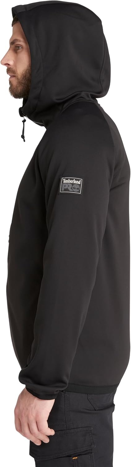 Timberland PRO Men’s Ironhide Hooded Softshell Jacket(Black)