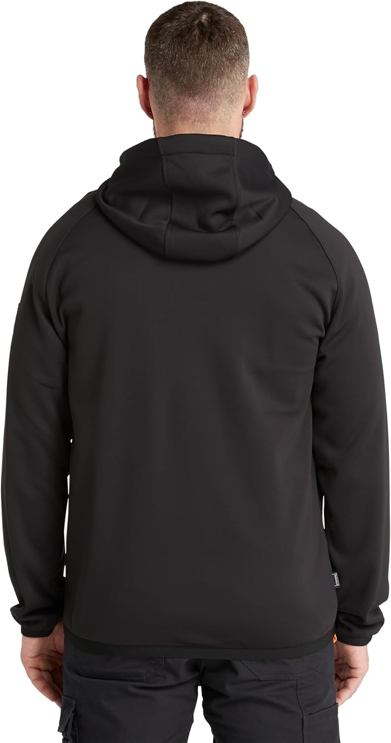 Timberland PRO Men’s Ironhide Hooded Softshell Jacket(Black)