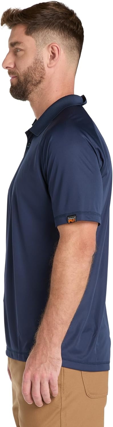 Timberland PRO Wicking Good Short Sleeve Polo(Blue)