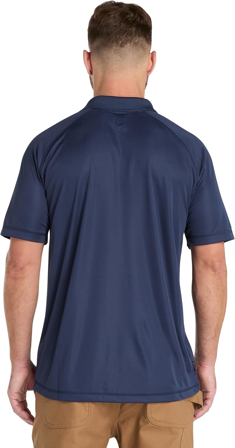 Timberland PRO Wicking Good Short Sleeve Polo(Blue)