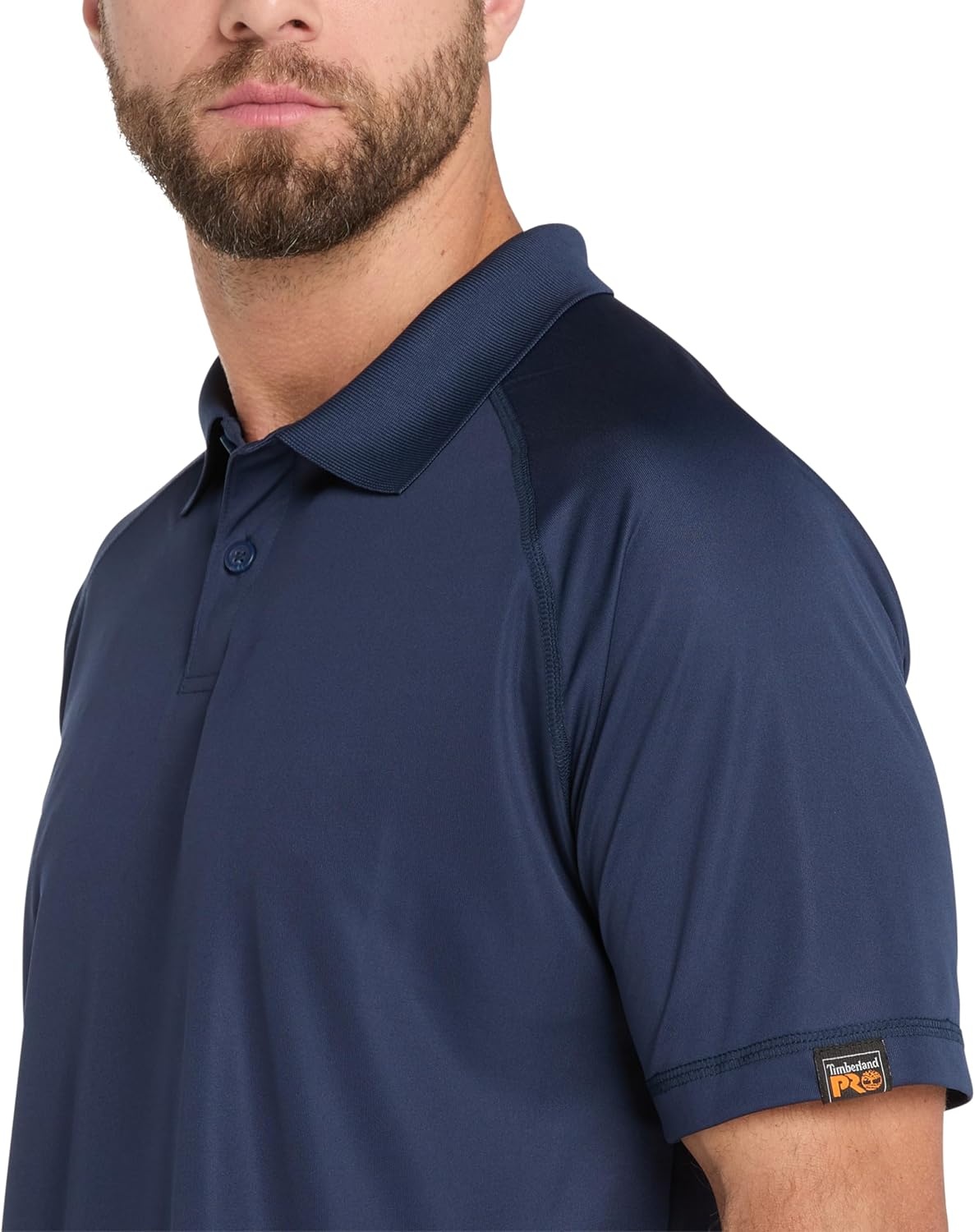 Timberland PRO Wicking Good Short Sleeve Polo(Blue)