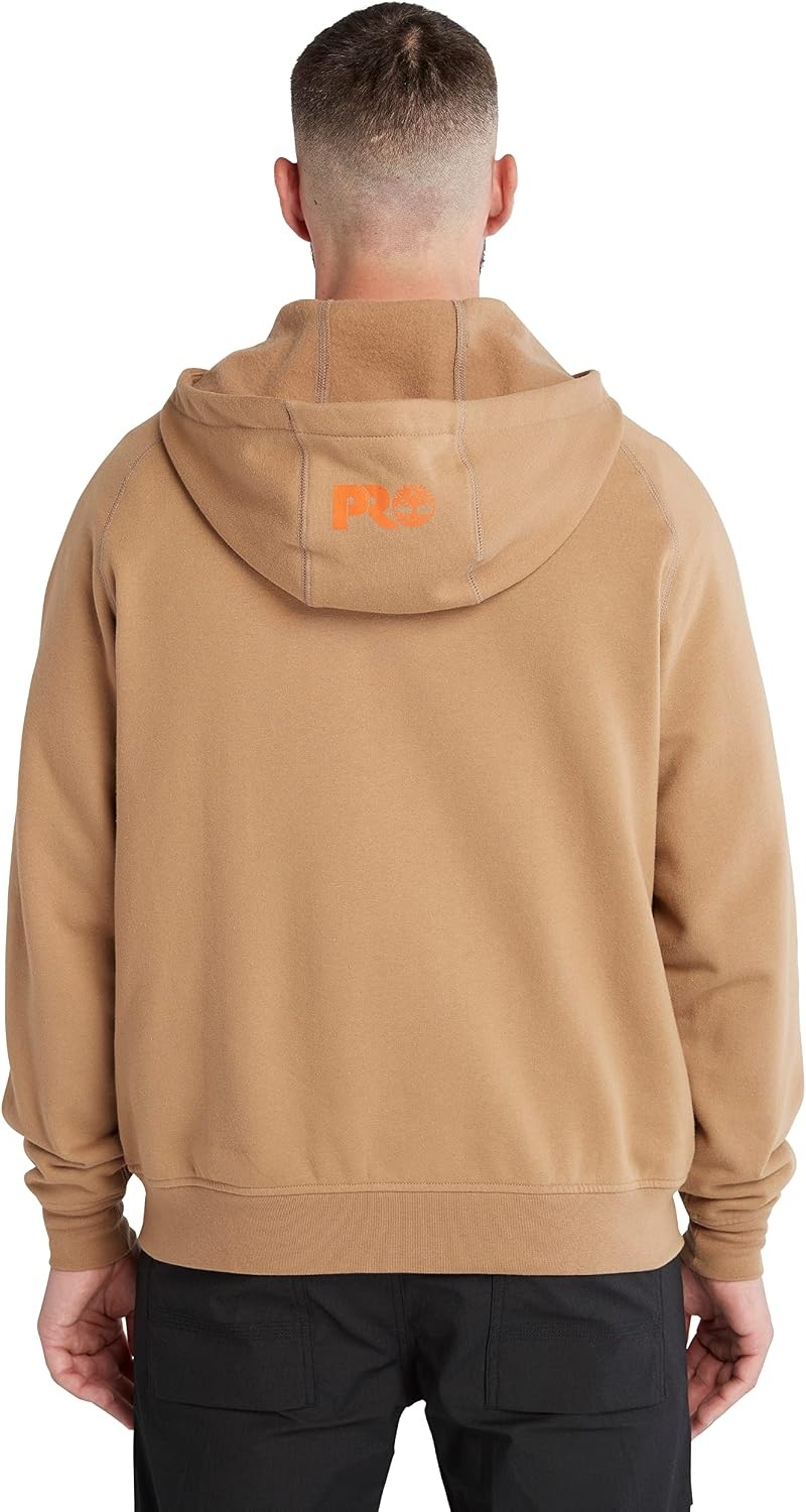 Timberland PRO mens Hood Honcho Sport Reflective Sweatshirt(Dark Wheat)