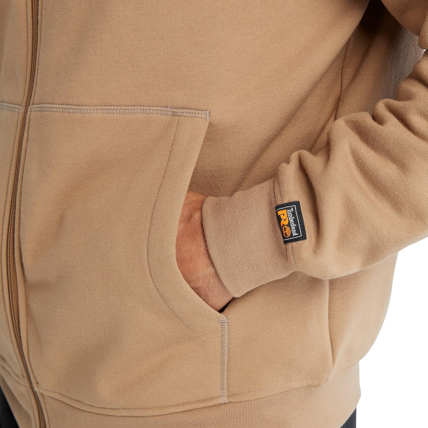Timberland PRO mens Hood Honcho Sport Reflective Sweatshirt(Dark Wheat)