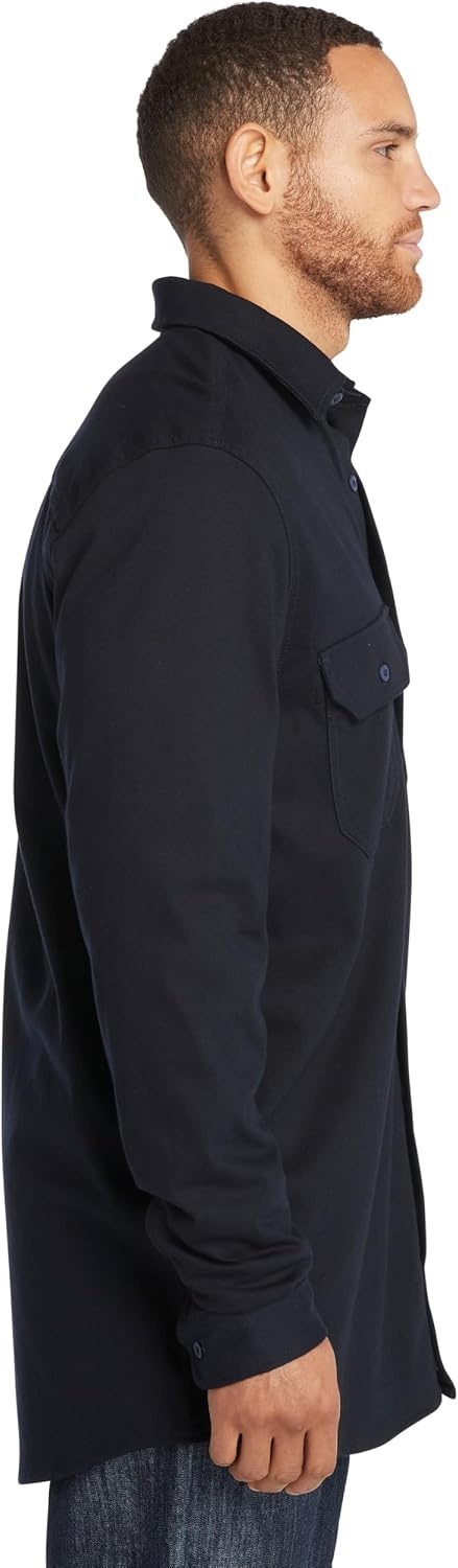 Timberland PRO FR Cotton Core Button Front Shirt(Navy)