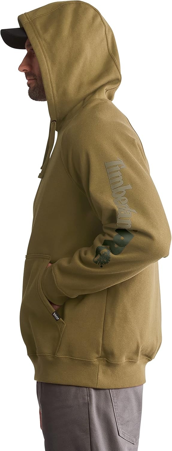 Timberland PRO Men’s Hood Honcho Sport Pullover Sweatshirt, Burnt Olive Tonal, Large