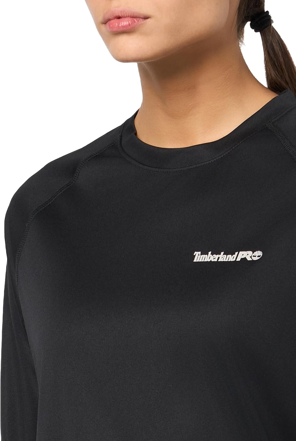 Timberland PRO Women’s Wicking Good Long-Sleeve T-Shirt(Black)