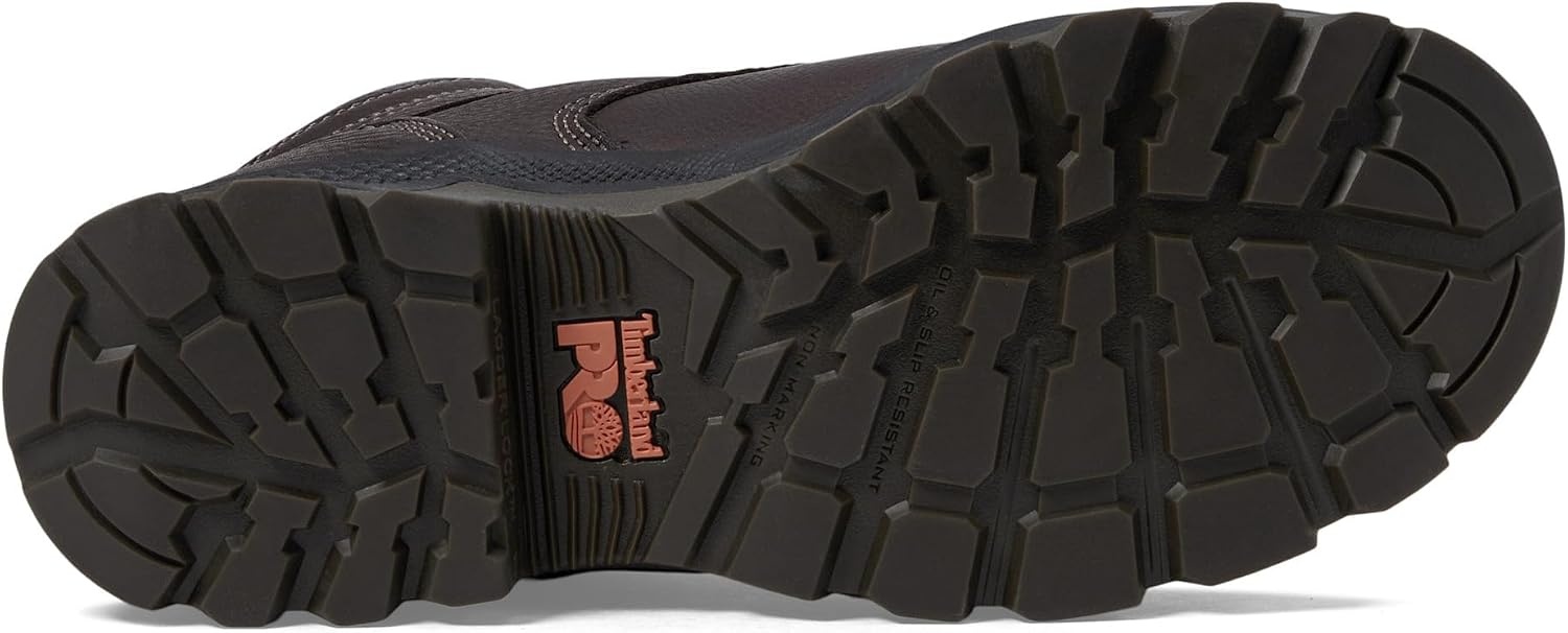 Timberland PRO Titan EV 6″ Composite Safety Toe Internal MetGuard Industrial Work Boot(Brown: Black Coffee Trailblazer)