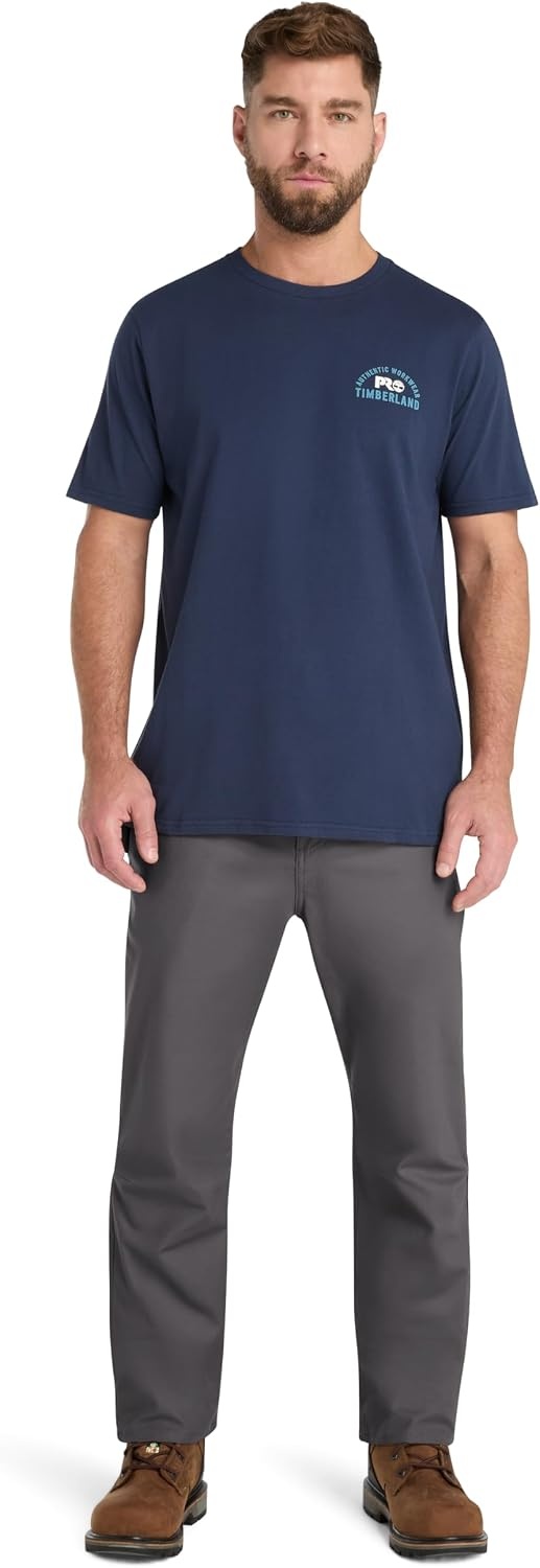 Timberland PRO Men’s Gritman Flex Athletic Fit Utility Work Pant(Ashpalt)