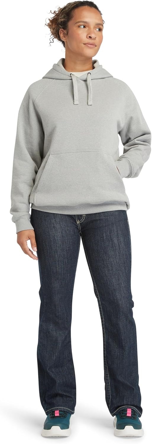 Timberland PRO Women’s Hood Honcho Sport Hooded Sweatshirt(Medium Grey Heather)