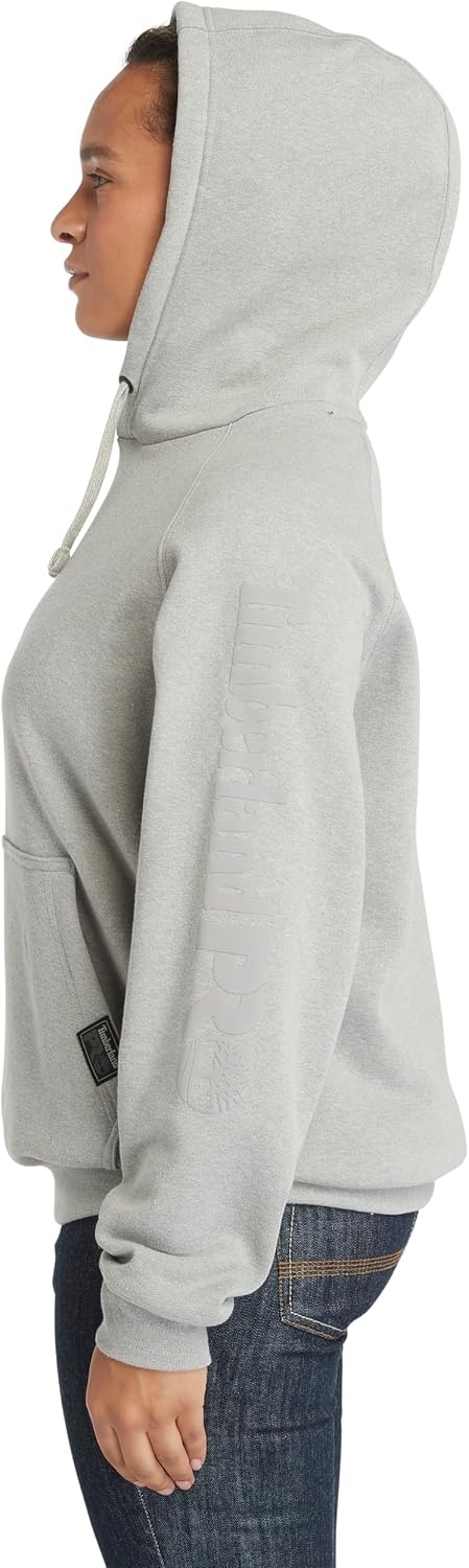 Timberland PRO Women’s Hood Honcho Sport Hooded Sweatshirt(Medium Grey Heather)