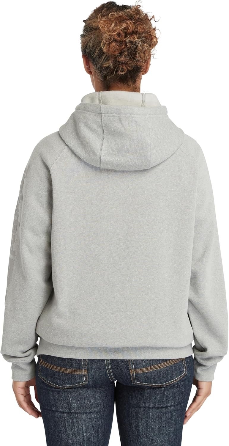 Timberland PRO Women’s Hood Honcho Sport Hooded Sweatshirt(Medium Grey Heather)