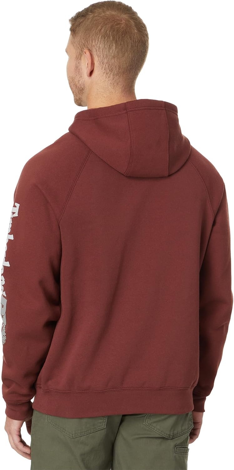 Timberland PRO Men’s Hood Honcho Sport Pullover Hooded Sweatshirt, Maroon, Medium