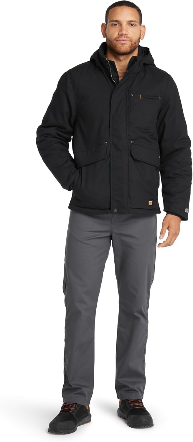 Timberland PRO Ironhide Hooded Insulated Jacket(Black)