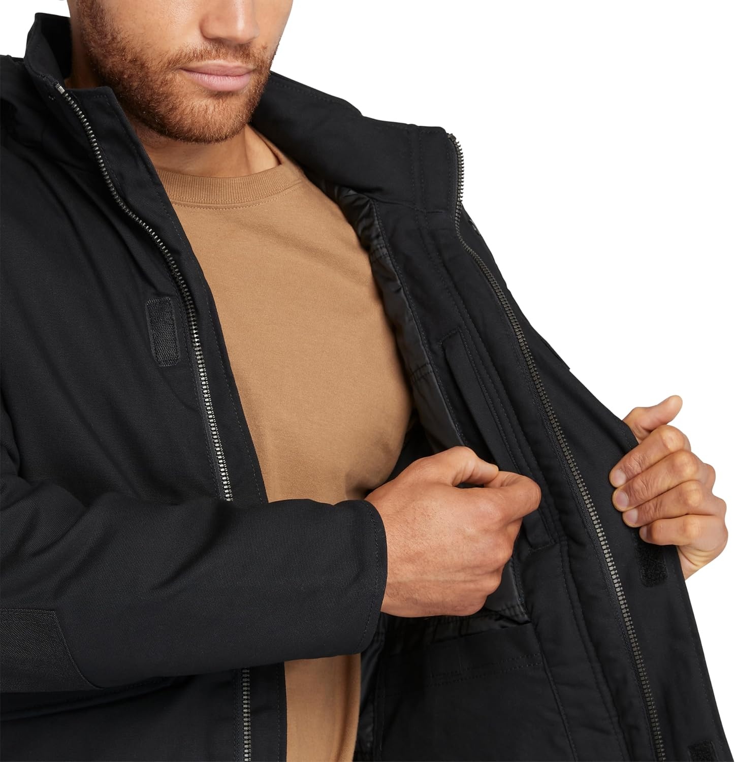 Timberland PRO Ironhide Hooded Insulated Jacket(Black)