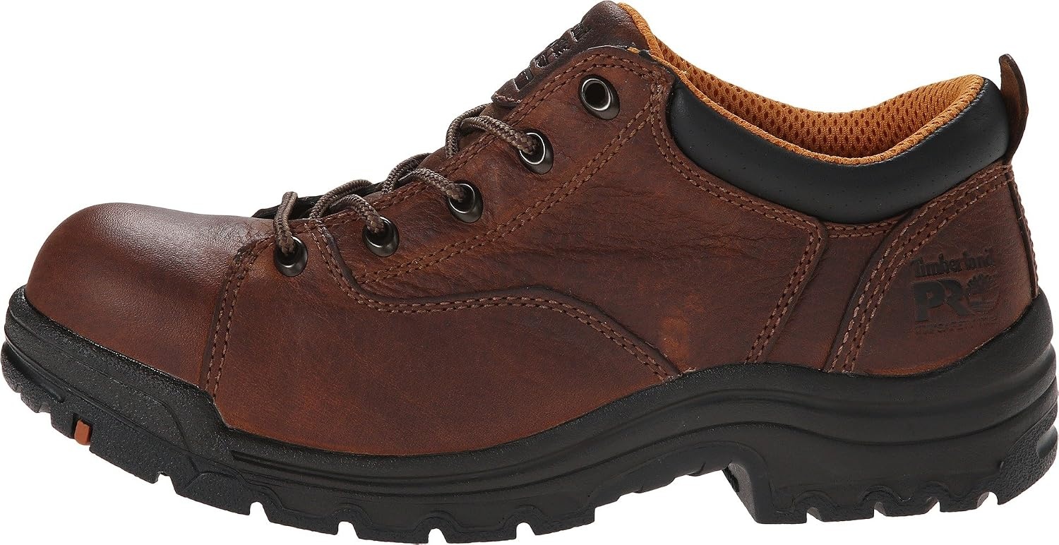 Timberland PRO Womens Titan Alloy Toe SR Oxford(Brown V1)