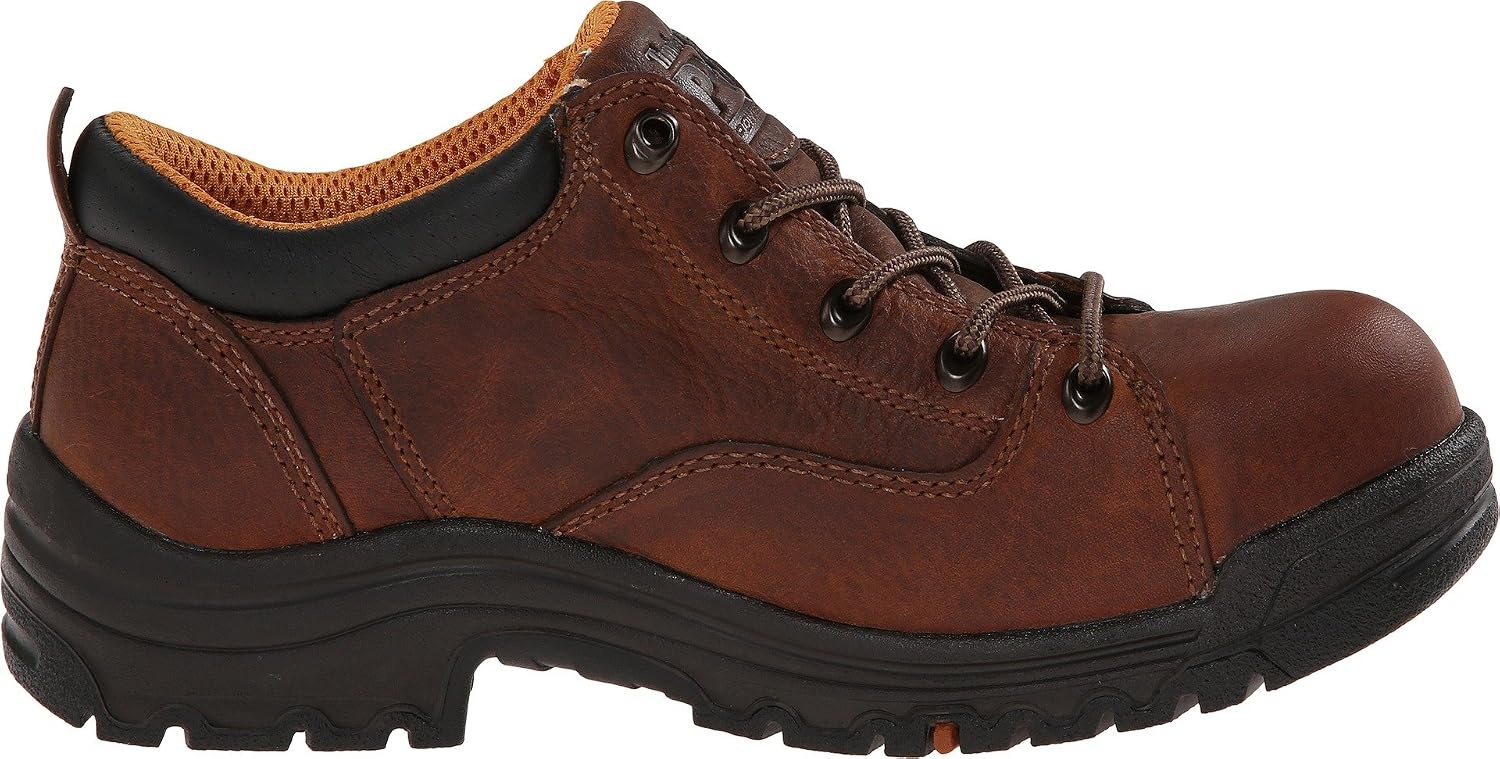 Timberland PRO Womens Titan Alloy Toe SR Oxford(Brown V1)