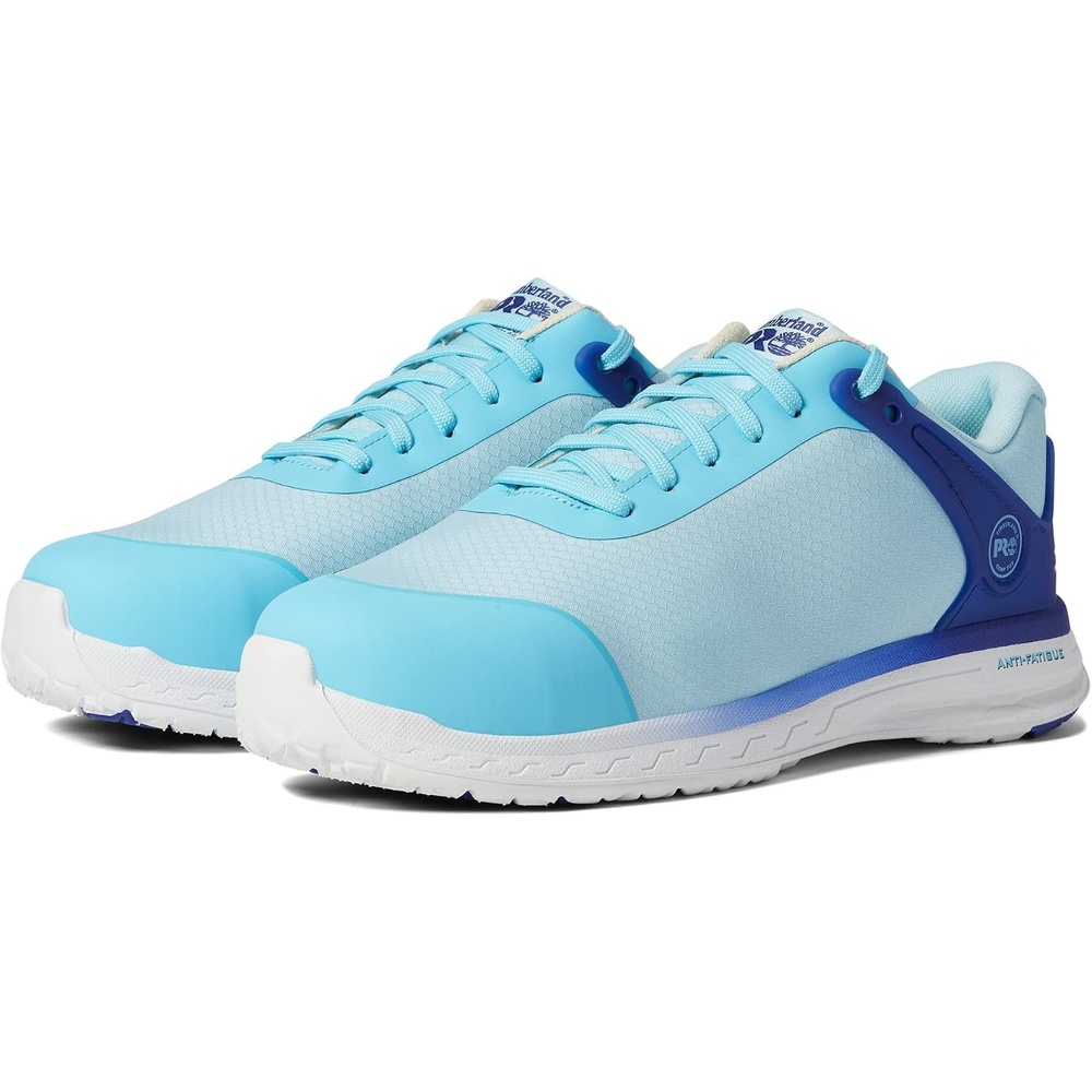 Timberland PRO Women’s Drivetrain Composite Safety Toe Work Shoes(Blue/Purple)
