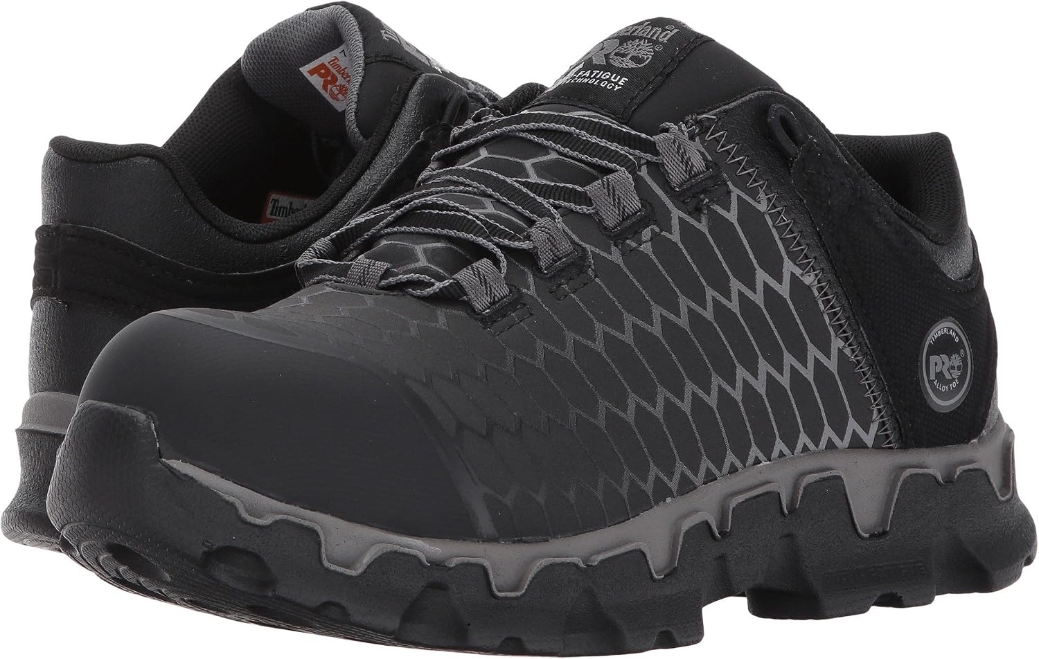 Timberland PRO Women’s Powertrain Sport Alloy Toe SD+ Industrial & Construction Shoe(Black/Grey V1)