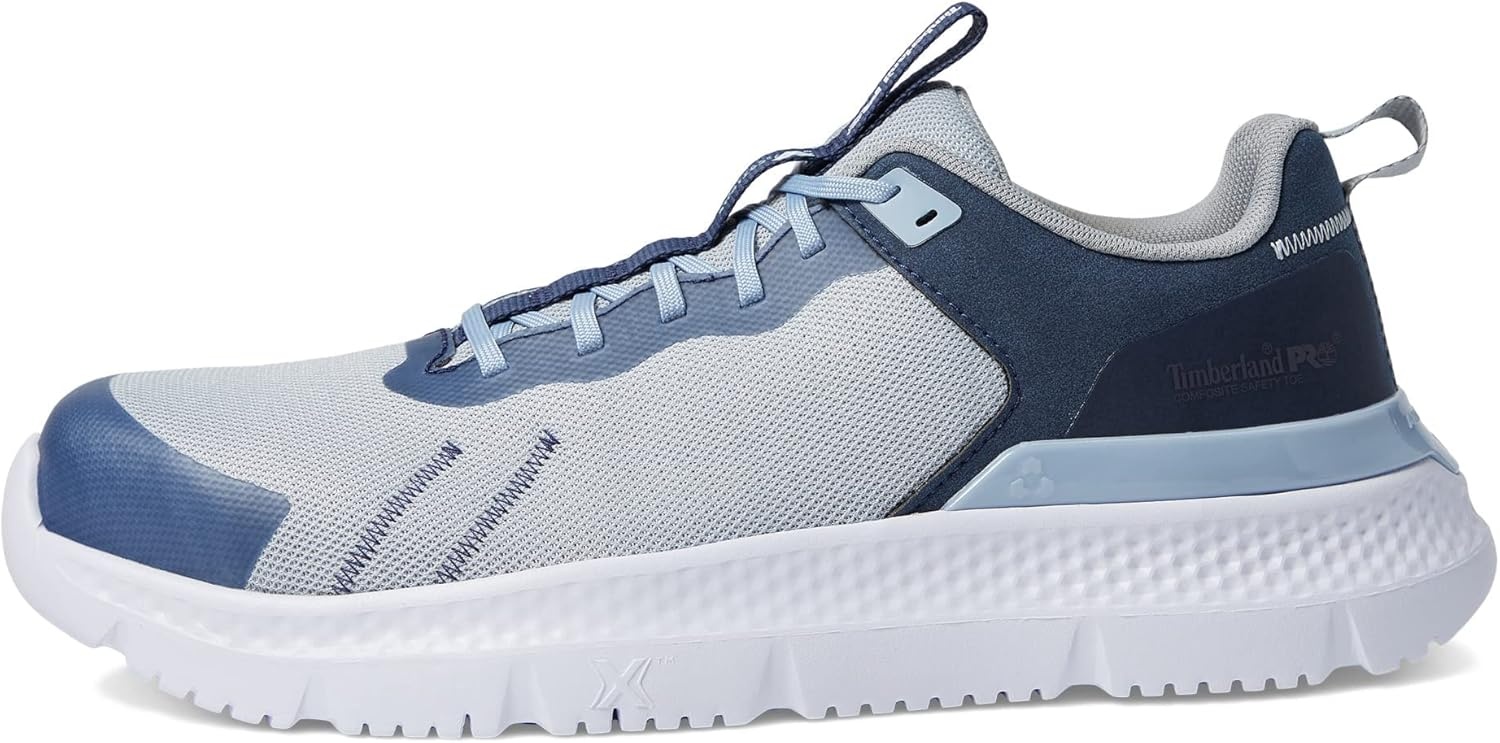 Timberland PRO Men’s Setra Low Comp Toe Work Shoes(Grey/Navy)