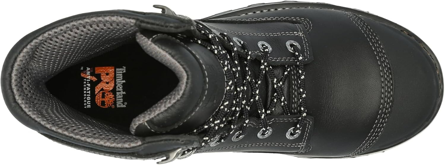 Timberland PRO Boondock 8″ Composite Safety Toe Waterproof(Black-2024 New)