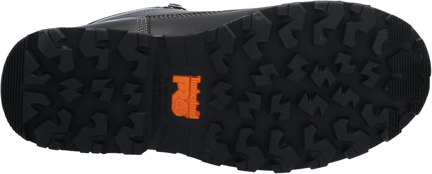 Timberland PRO Boondock 8″ Composite Safety Toe Waterproof(Black-2024 New)