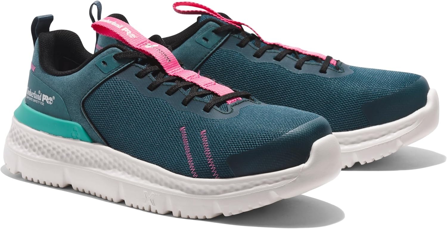 Timberland PRO Womens Setra Composite Safety Toe(Green/White-2024 New)
