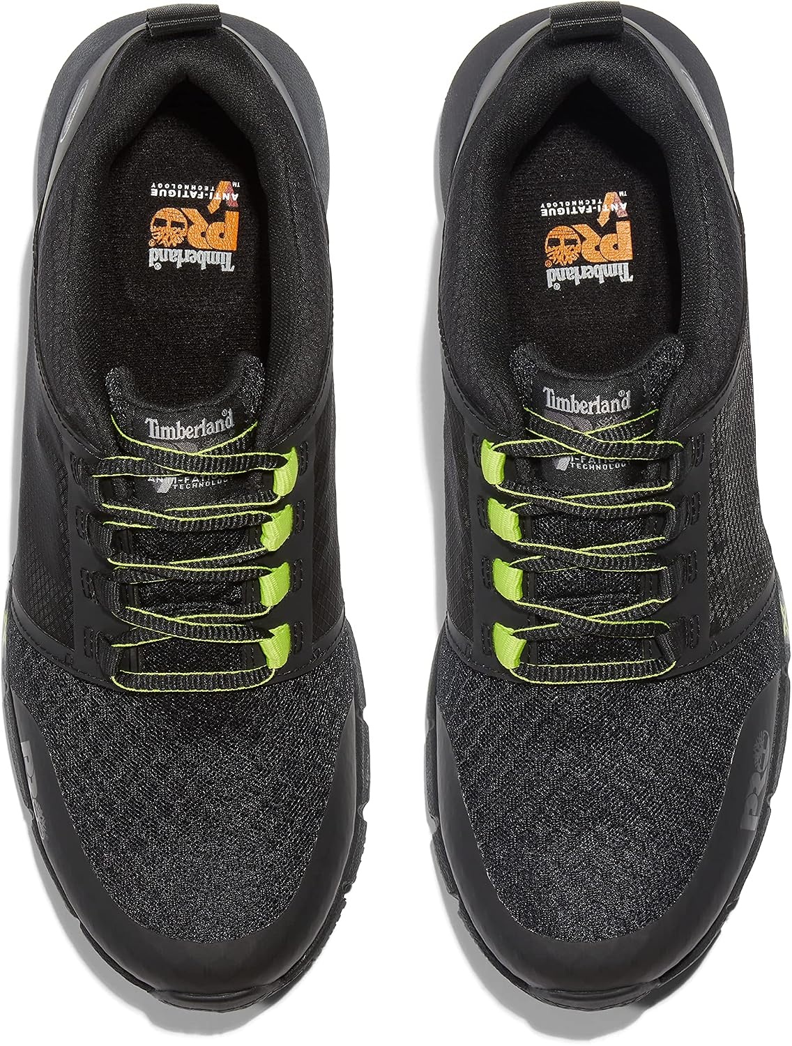 Timberland PRO Men’s Radius Composite Safety Toe Athletic Industrial Work Shoe(Black/High-vis-2024 New)