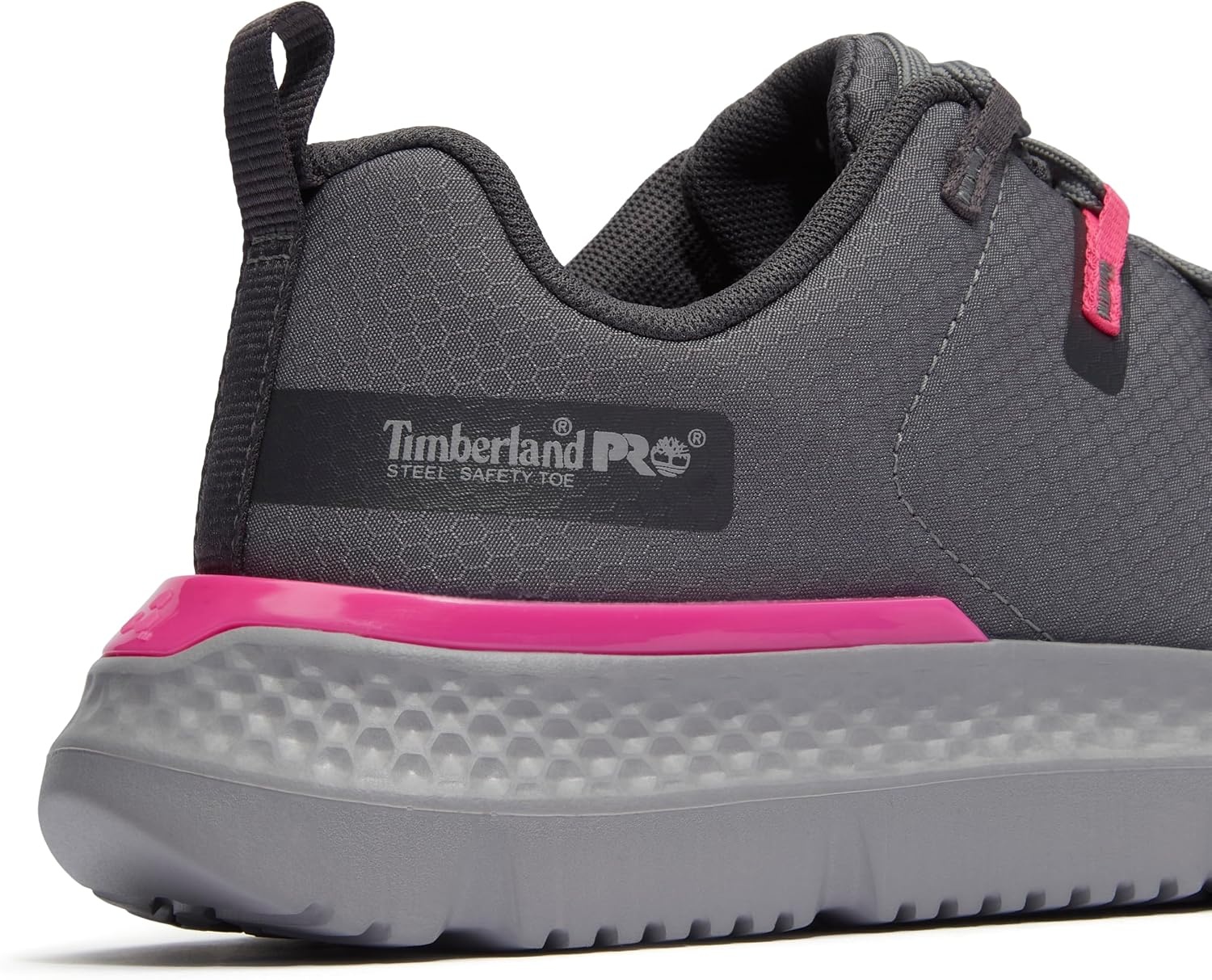 Timberland PRO Women’s Intercept Steel Safety Toe Industrial Athletic Work Shoes(Medium Grey Ripstop)