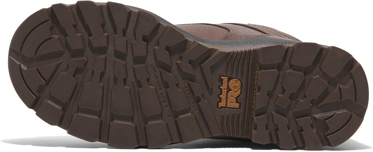 Timberland PRO TiTAN EV 6 Inch Composite Safety Toe Insulated Waterproof(Coffee Tailgate Brown V1)
