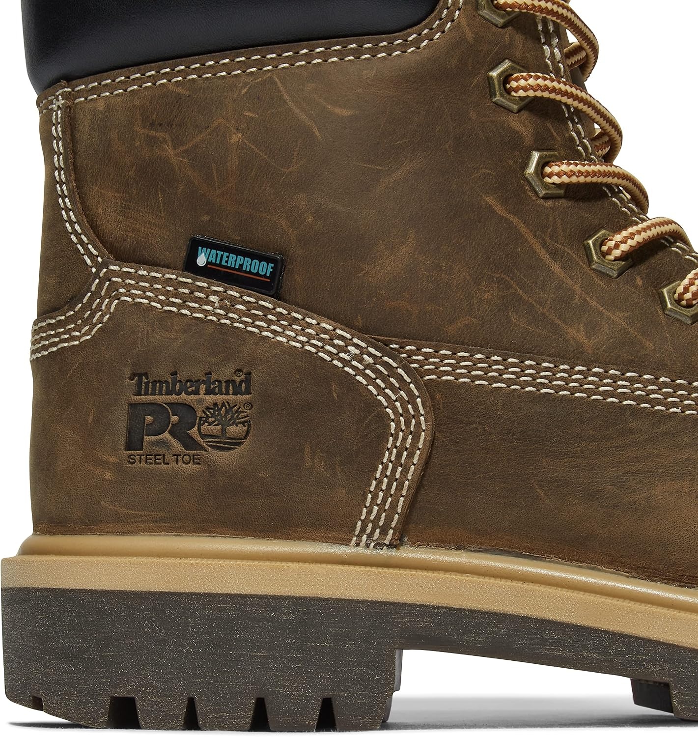 Timberland PRO Women’s Direct Attach 6 Inch Steel Safety Toe Insulated Waterproof Industrial Work Boot(Turkish Coffee-2024 New)