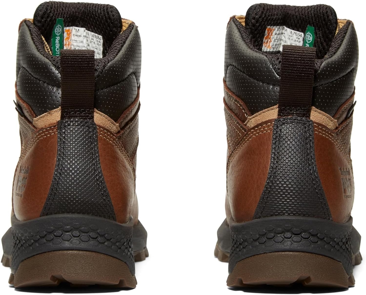 Timberland PRO Women’s Titan Ev 6in Comp Toe Waterproof Boots(Brown-2024 New)