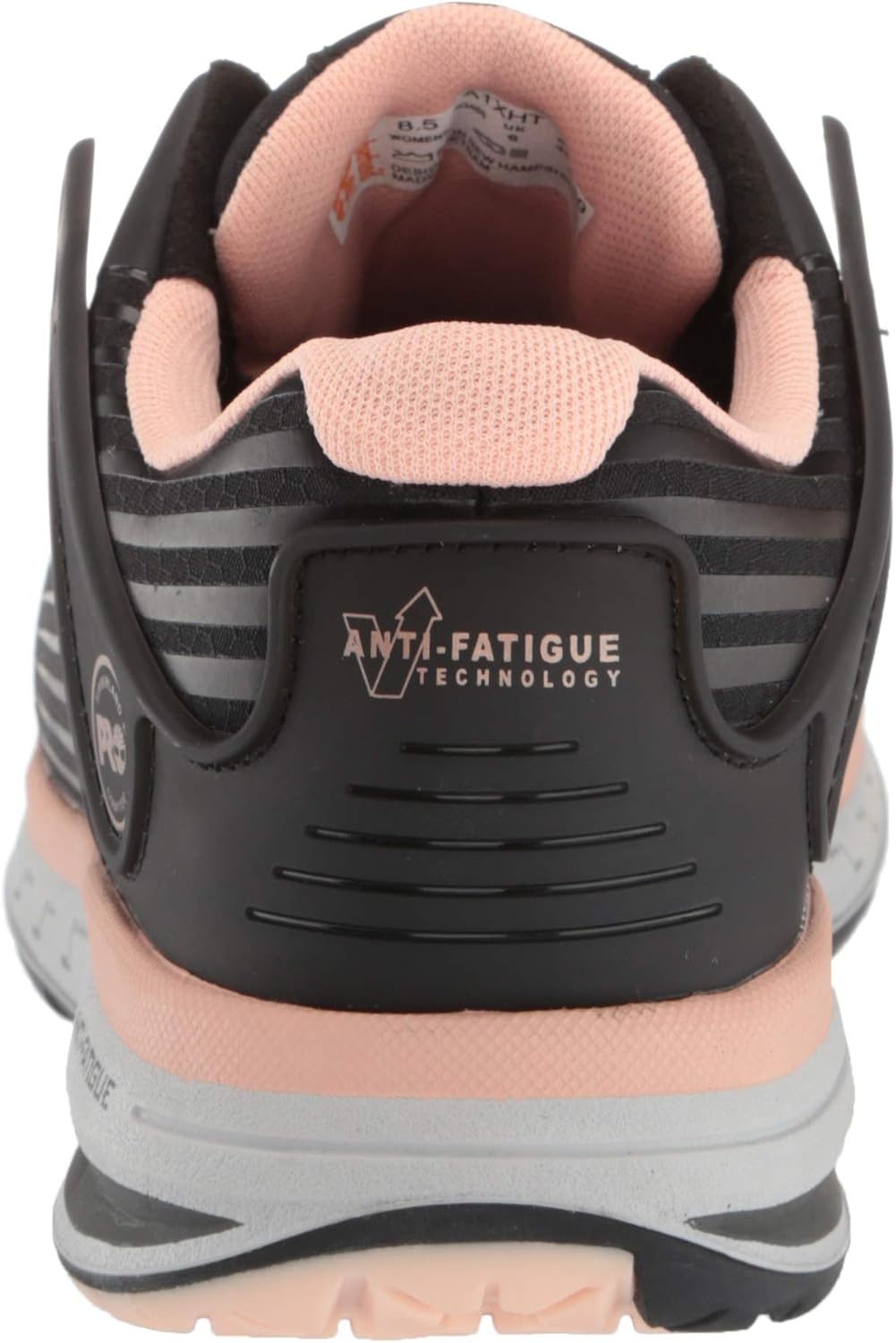 Timberland PRO Women’s Drivetrain Composite Safety Toe Work Shoes(Black/Pink V1)