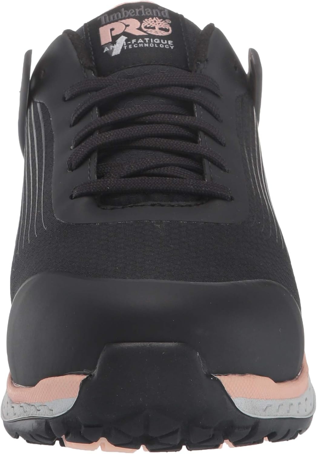 Timberland PRO Women’s Drivetrain Composite Safety Toe Work Shoes(Black/Pink V1)