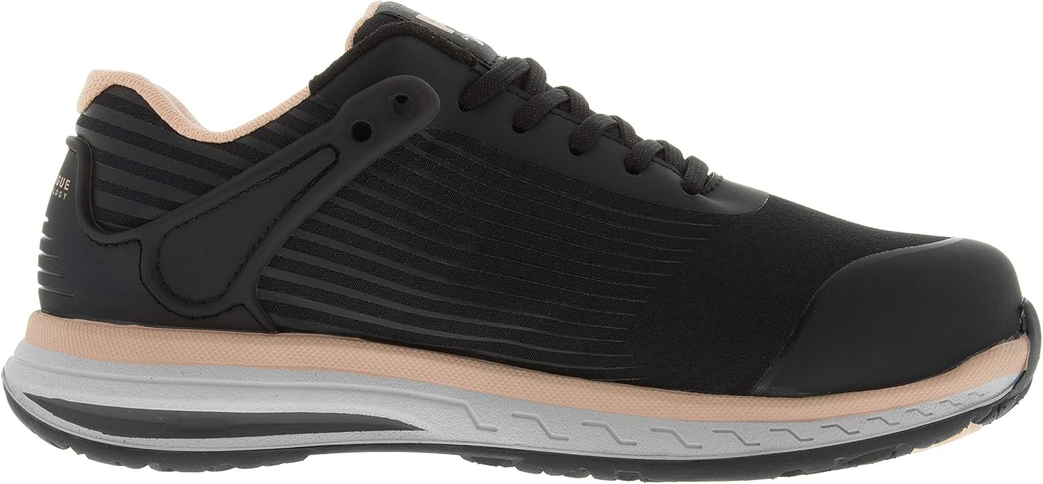 Timberland PRO Women’s Drivetrain Composite Safety Toe Work Shoes(Black/Pink V1)