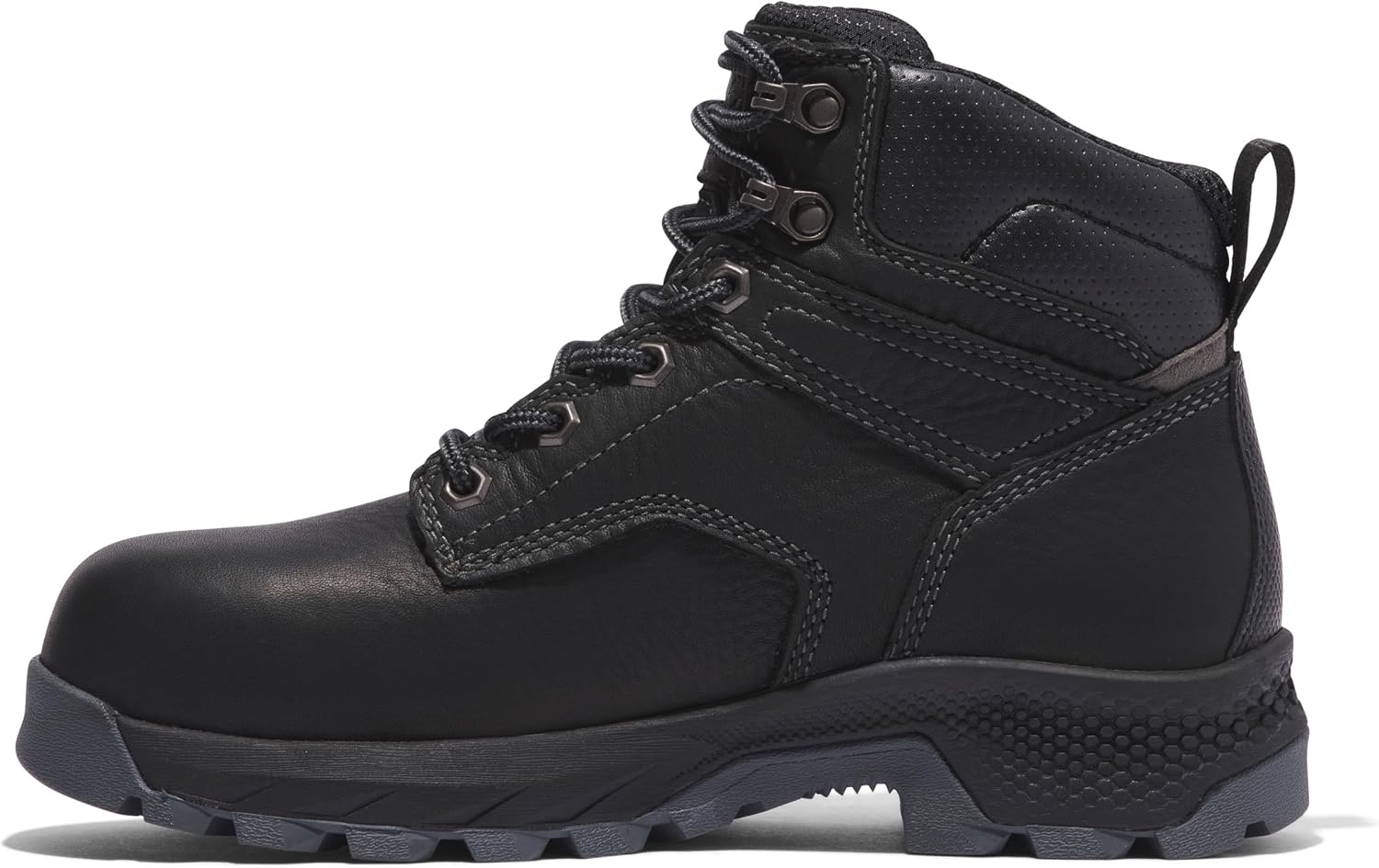 Timberland PRO Women’s Titan Ev 6in Comp Toe Waterproof Boots(Black-2024 New)