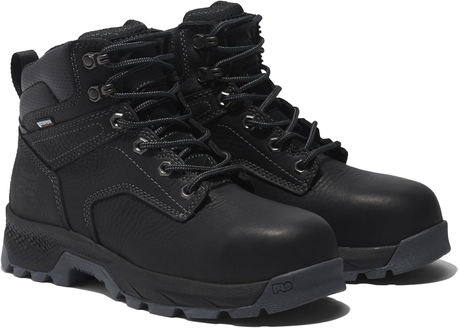 Timberland PRO Women’s Titan Ev 6in Comp Toe Waterproof Boots(Black-2024 New)