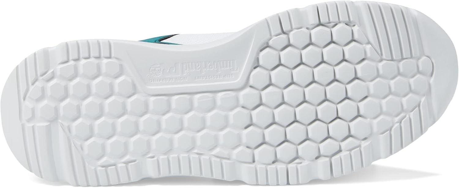 Timberland PRO Men’s Setra Low Comp Toe Work Shoes(White/Emerald)