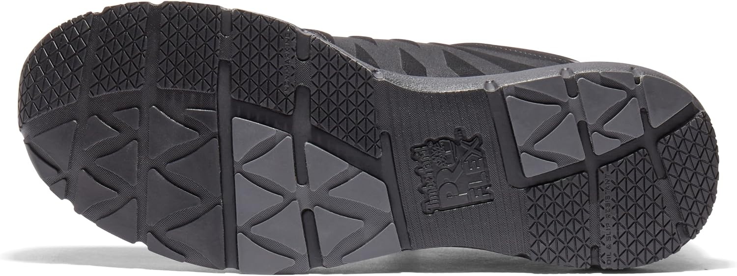 Timberland PRO Men’s Radius Composite Safety Toe Athletic Industrial Work Shoe(Black Raptek)