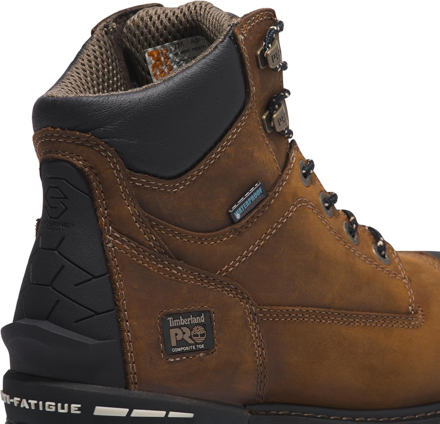 Timberland PRO Boondock 6″ Composite Safety Toe Waterproof(Brown)
