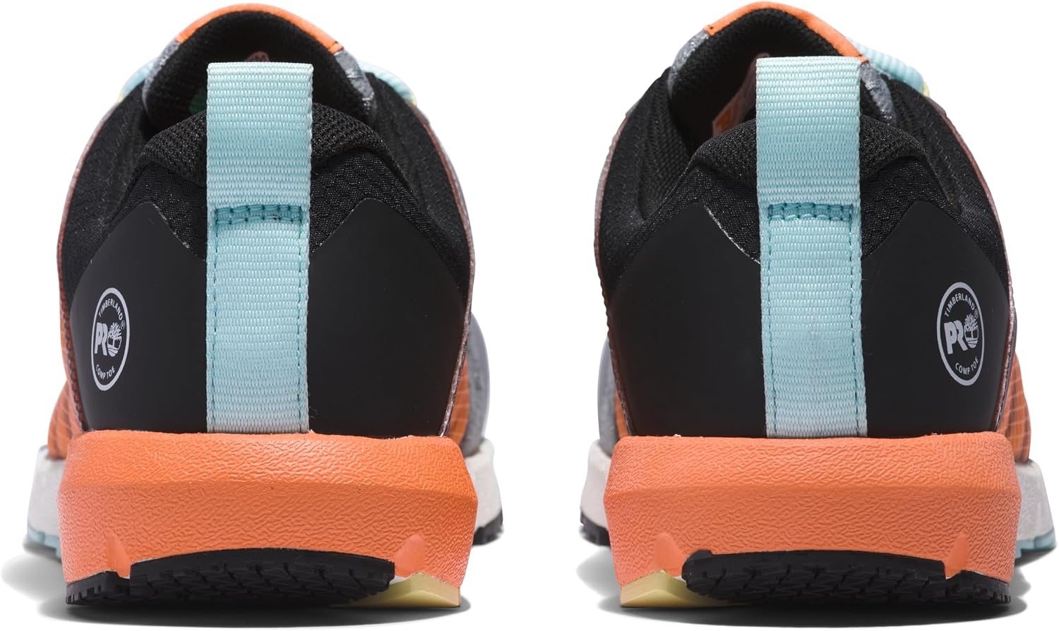 Timberland PRO Men’s Radius Composite Safety Toe Athletic Industrial Work Shoe(Grey/Black/Orange)