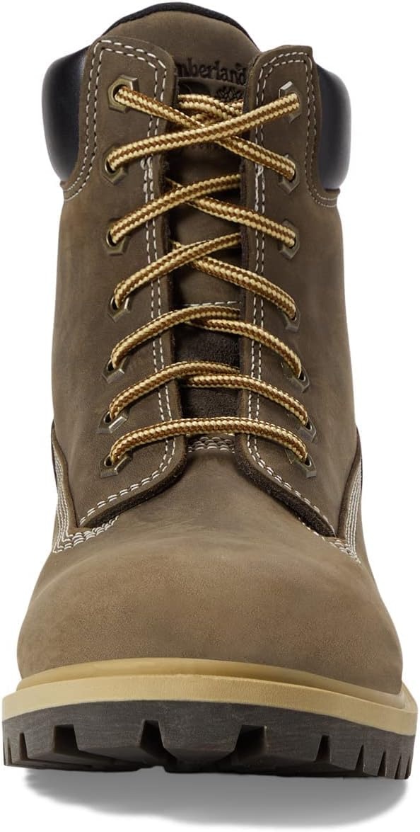 Timberland PRO Women’s Direct Attach 6 Inch Waterproof Insulated Soft Toe Boots(Turkish Coffee V1)
