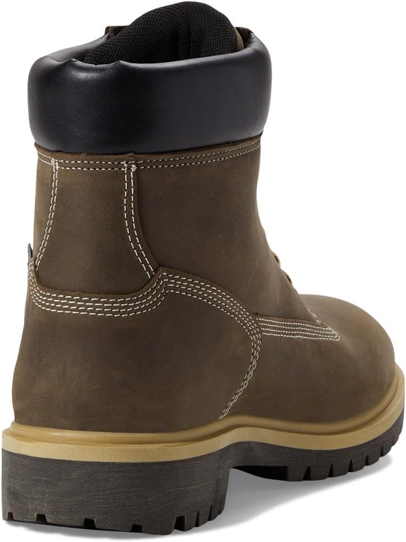 Timberland PRO Women’s Direct Attach 6 Inch Waterproof Insulated Soft Toe Boots(Turkish Coffee V1)