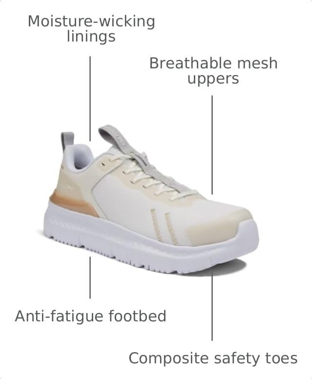 Timberland PRO Womens Setra Composite Safety Toe(Tan Champagne)
