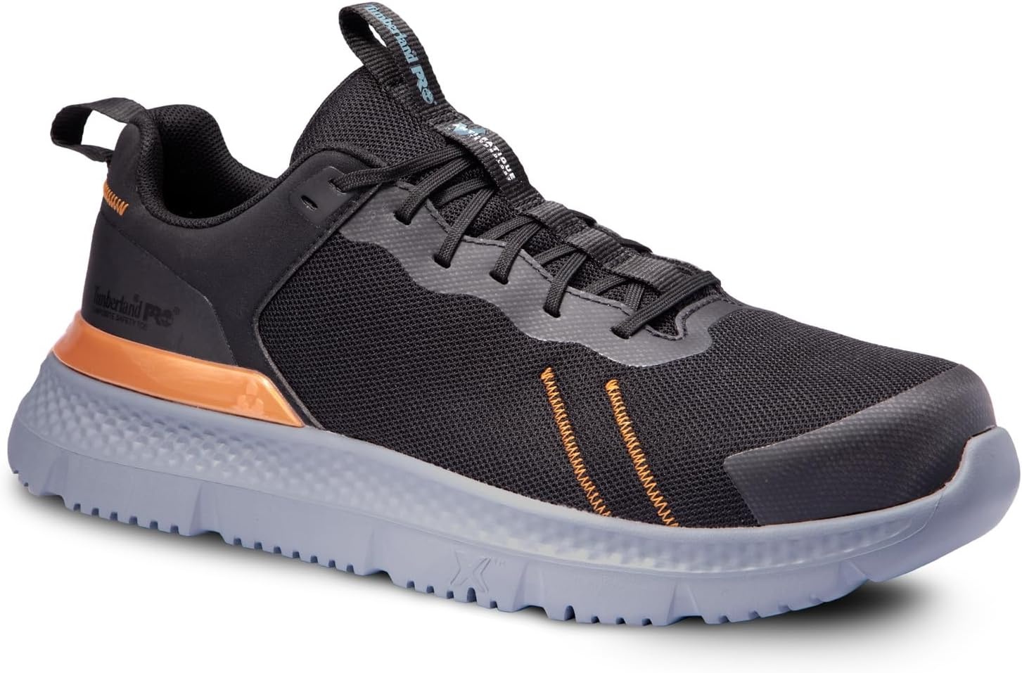 Timberland PRO Men’s Setra Low Comp Toe Work Shoes(Black/Copper V1)