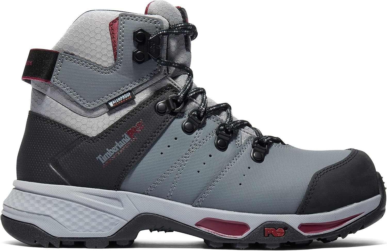 Timberland PRO Switchback Composite Safety Toe Waterproof(Grey/Purple)