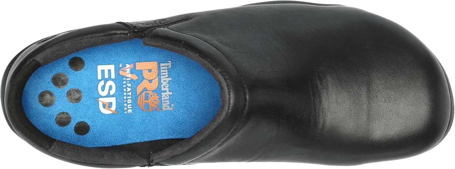 Timberland PRO Women’s Newbury Alloy Safety Toe Static Dissipative Industrial Casual Work Shoe, Black-2024 NEW, 6.5M