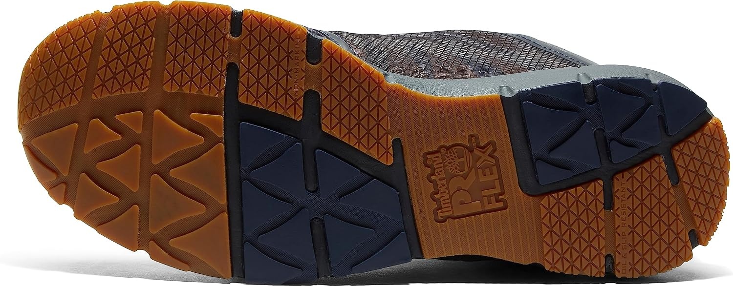 Timberland PRO Men’s Radius Composite Safety Toe Athletic Industrial Work Shoe(Navy/Charcoal)
