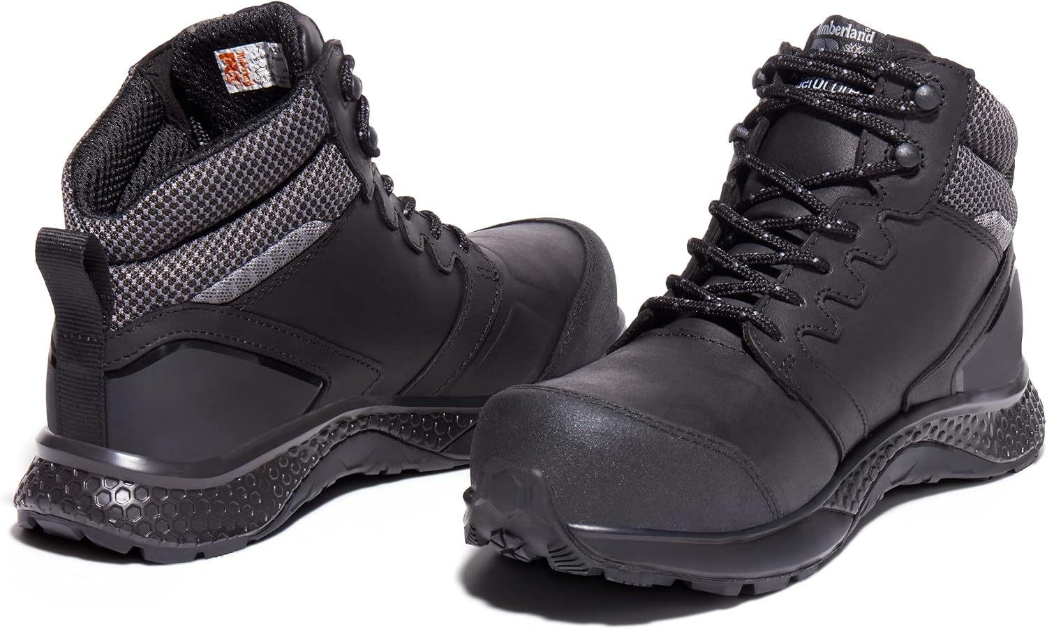 Timberland PRO Reaxion Mid Composite Safety Toe Waterproof(Black/Grey)