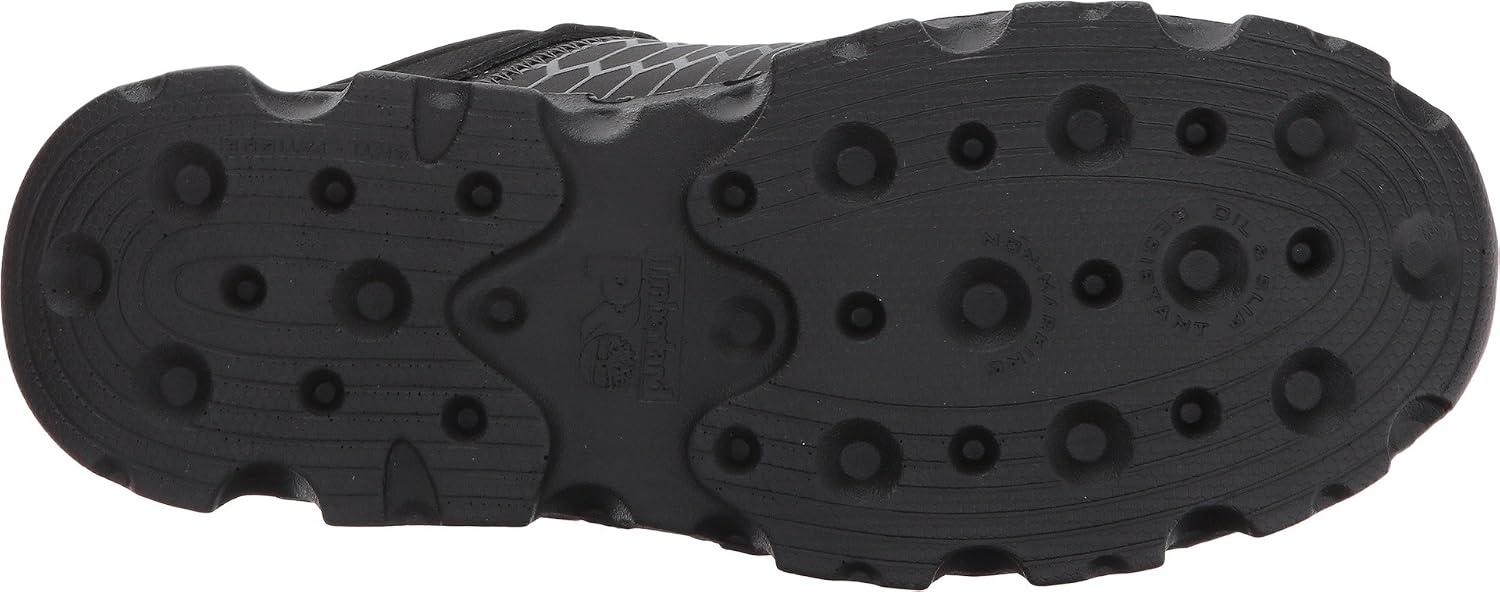 Timberland PRO Women’s Powertrain Sport Alloy Toe SD+ Industrial & Construction Shoe(Black: Black Gray)
